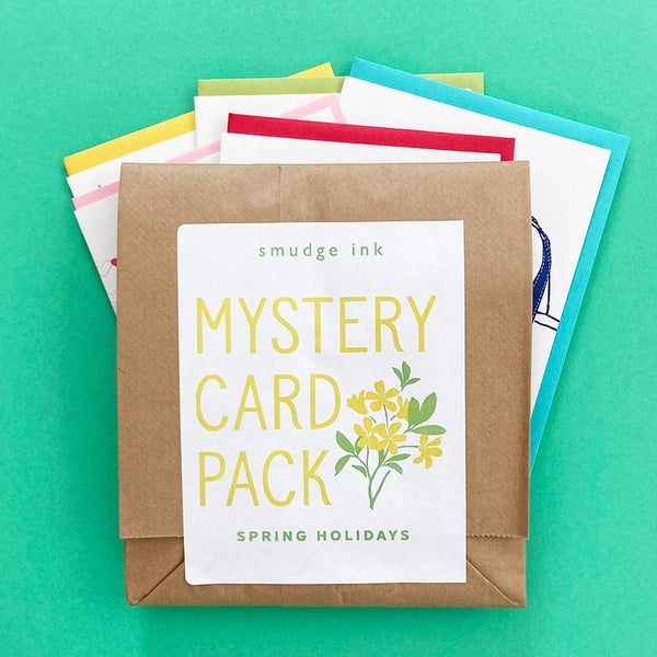 Mystery Spring Holidays Card Pack