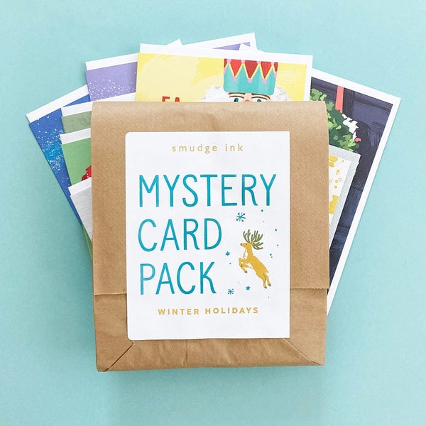 Mystery Winter Holidays Card Pack