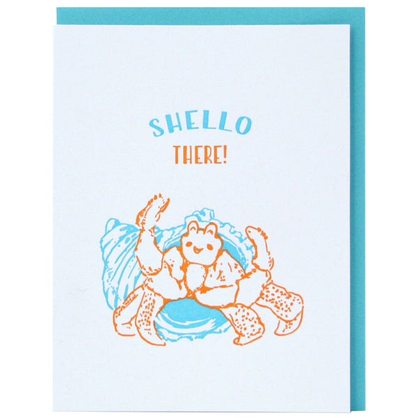 Hermit Crab Friendship Card