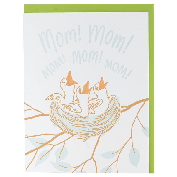 Baby Birds Mother's Day Card