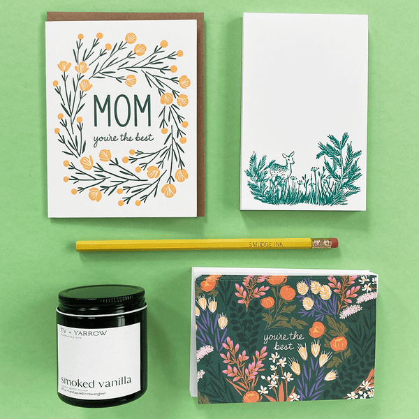 Botanical Writer Gift Set For Mom