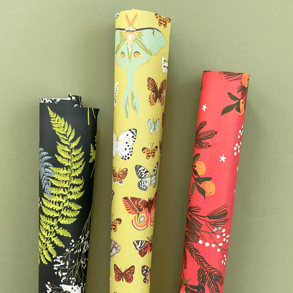 Flora & Fauna Gift Wrap Set