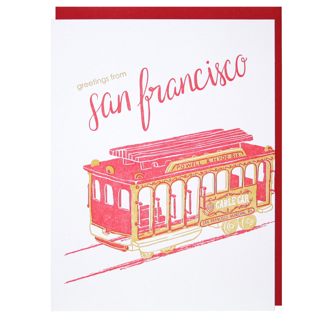 Greetings from San Francisco Card