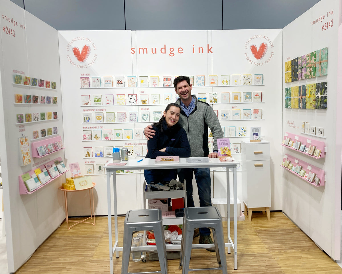 A Peek At Our NY NOW Booth– Smudge Ink