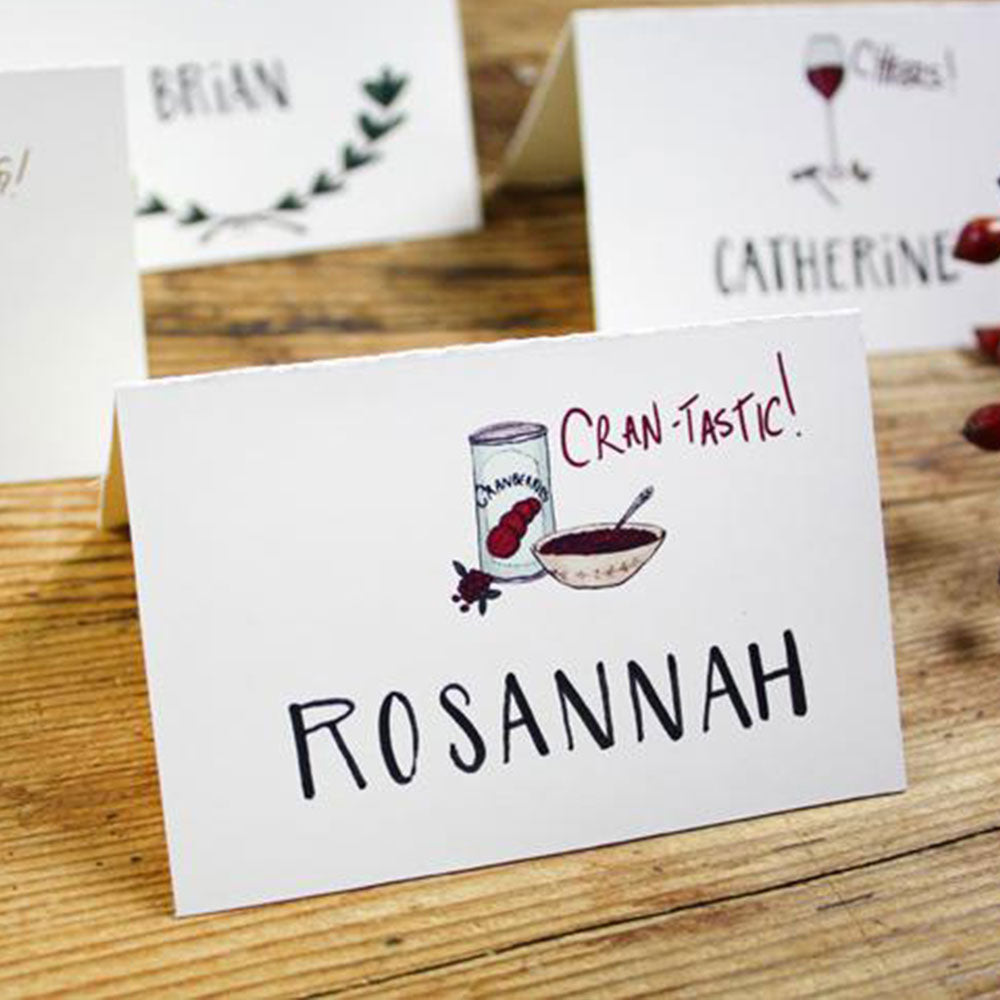 Printable Thanksgiving Place Cards!