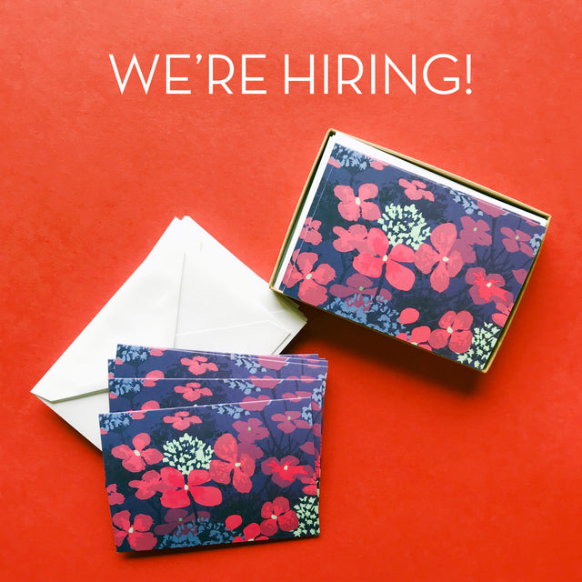 We're Hiring! Help Us Spread The Word!