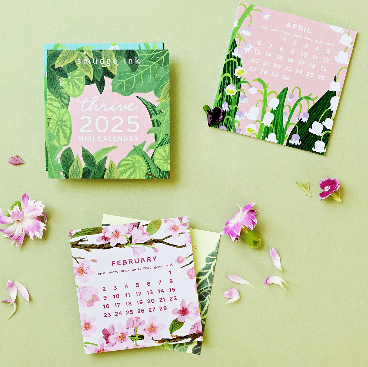 2025 Large Print Mini Wall Calendar 2025 Mini Printable Calendar 2025 ...