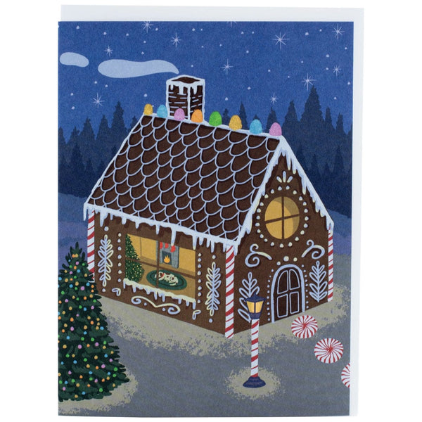 Gingerbread Magic Holiday Card