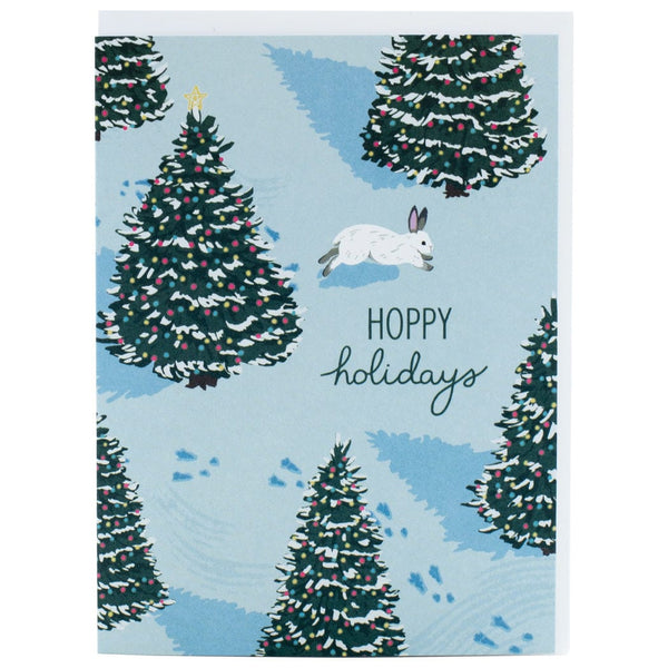 Winter Hop Holiday Card