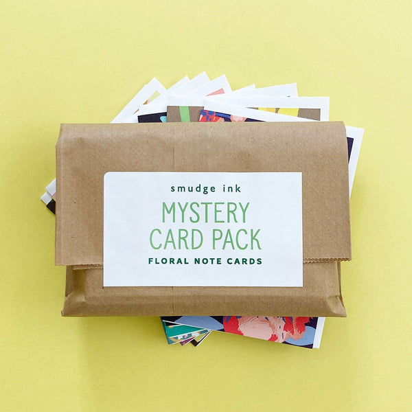 Mystery Floral Note Card Pack