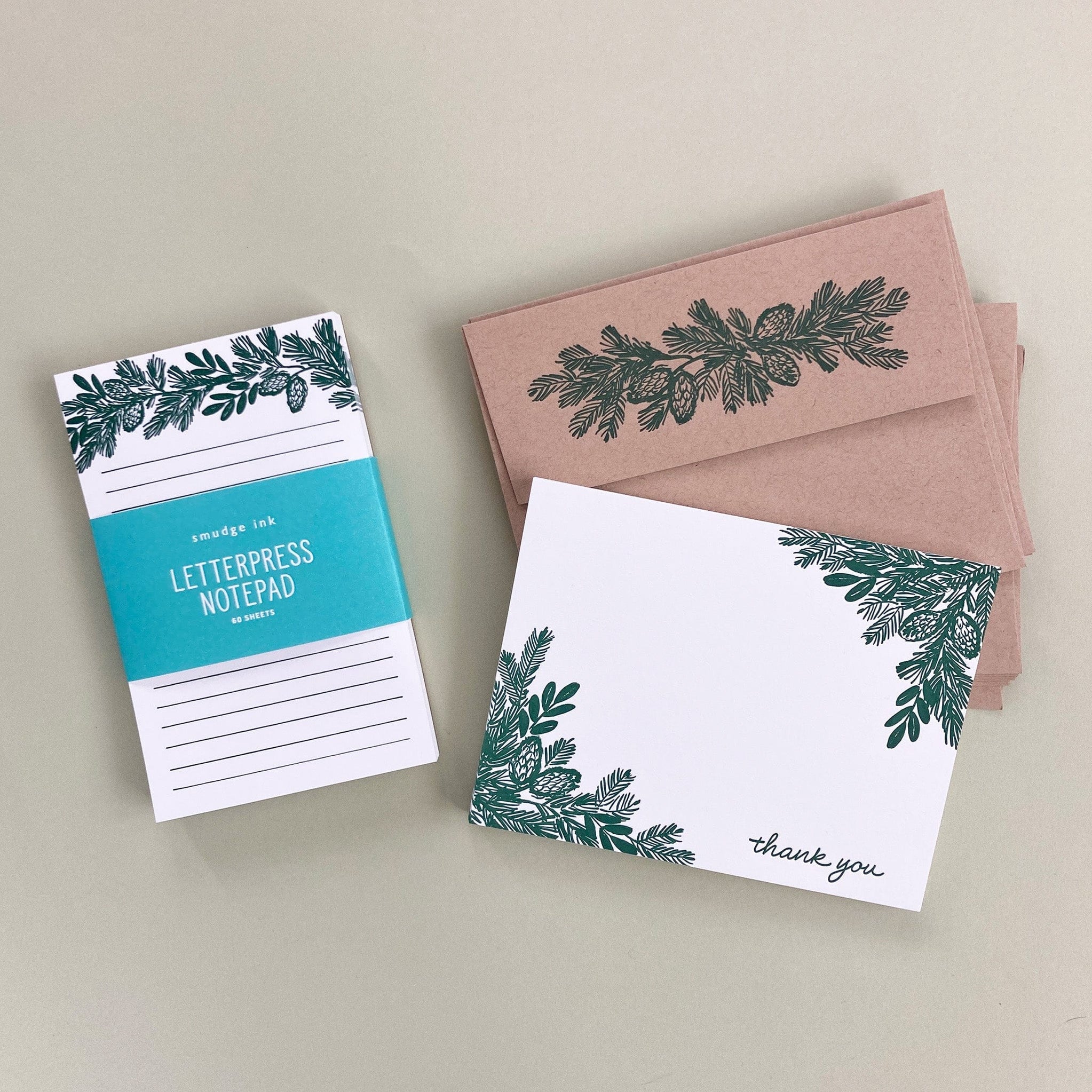 Letterpress Greeting Cards | Connect & Celebrate | Smudge Ink