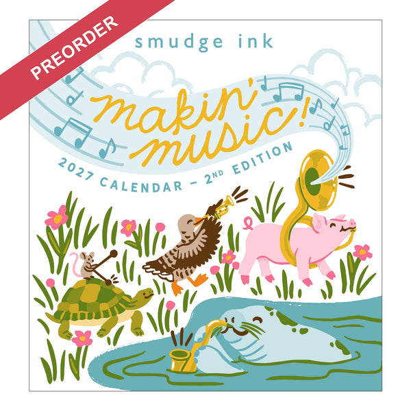 ***PREORDER*** 2027 Makin' Music Desk Calendar - 2nd Edition