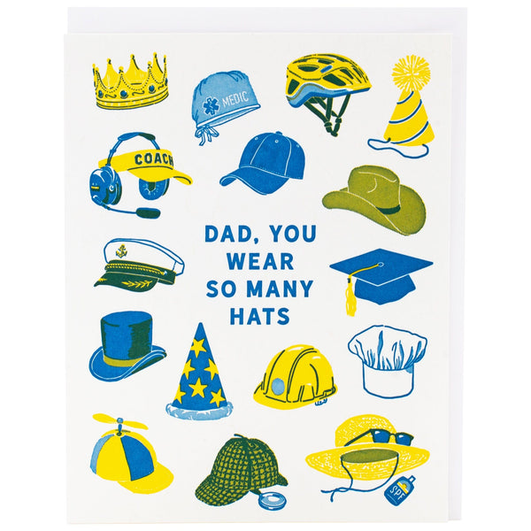 Many Hats Dad Card