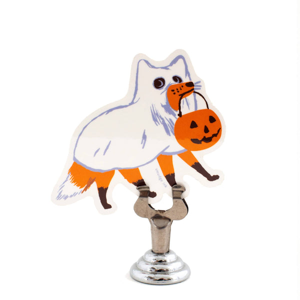 Ghost Fox Sticker