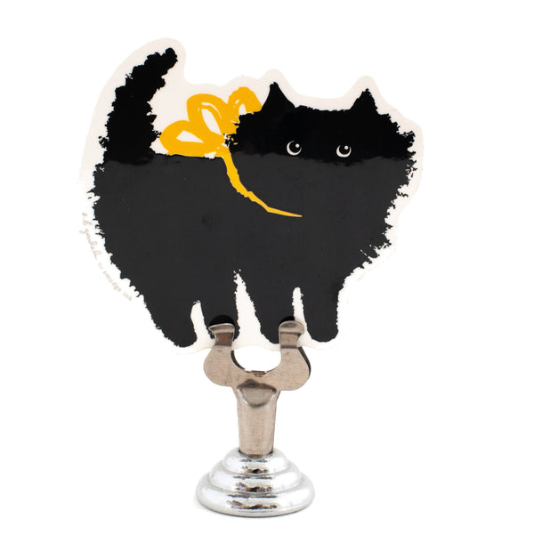 Kitten with Bow Sticker
