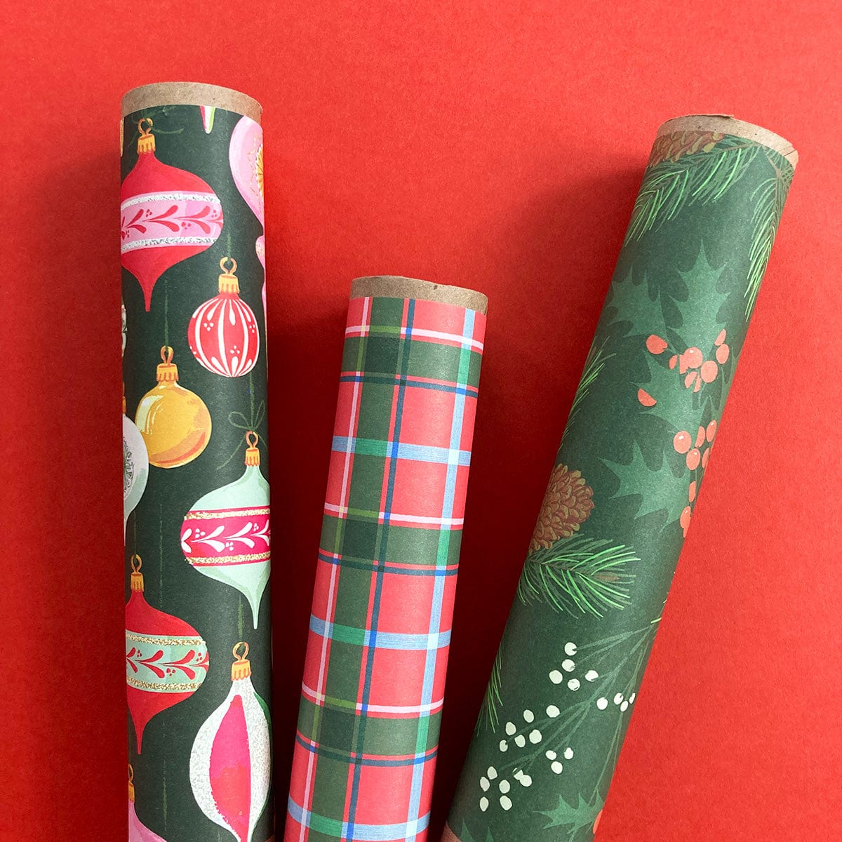 Festive Birds Gift Wrap Set – Smudge Ink