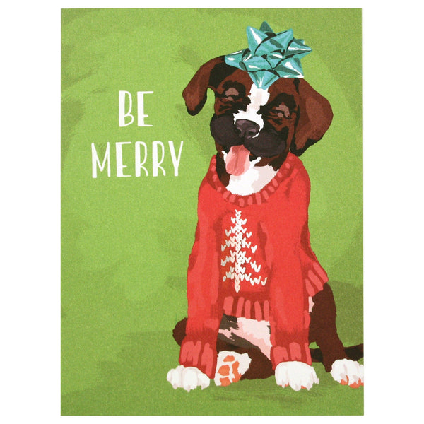 Merry Pup Holiday Card