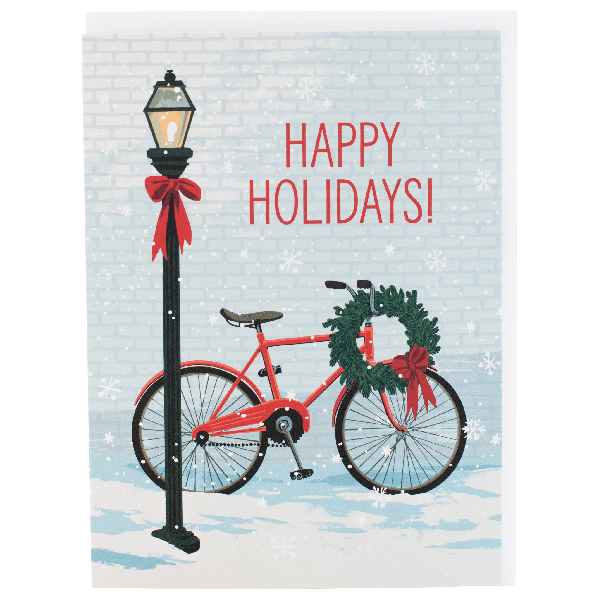Personalized Stationery Cards And Envelopes Set With Bicycle