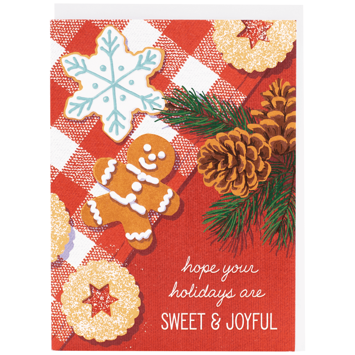 Gingerbread Card for Mom - Christmas, Happy Holidays