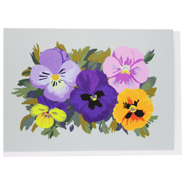Pansy Patch Note Card
