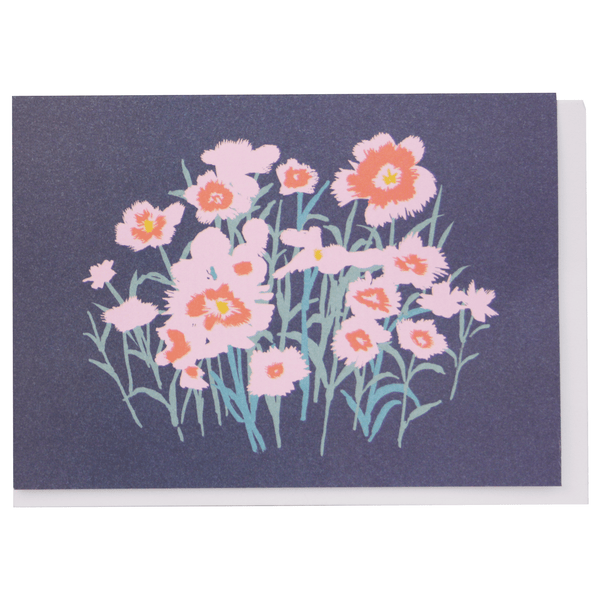 Dianthus Note Card