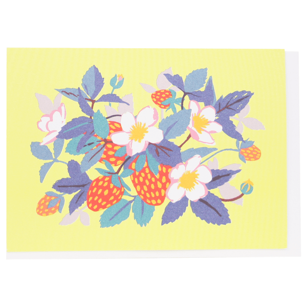 Strawberries Note Card