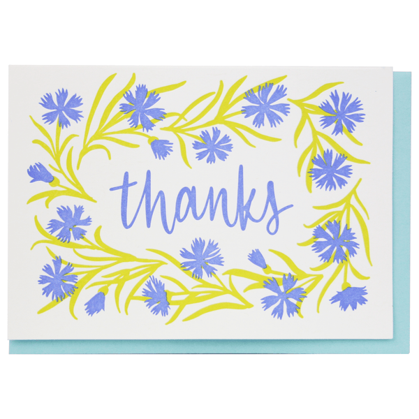 Cornflower Thank You Notes
