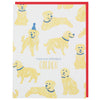 Golden Retriever Birthday Card