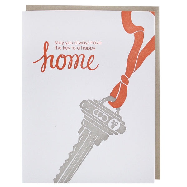 Key to New Home Card