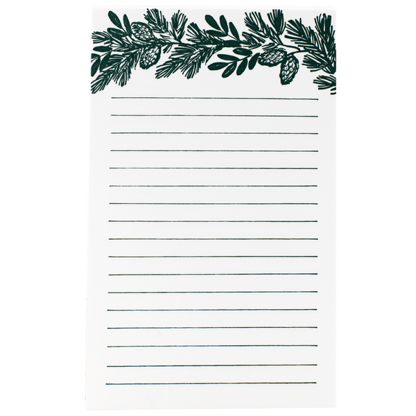 Pine Branches Notepad
