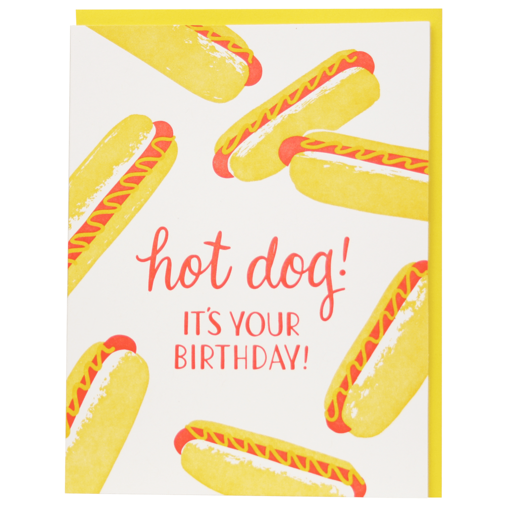 Hot Dogs Birthday Card | Birthday Cards