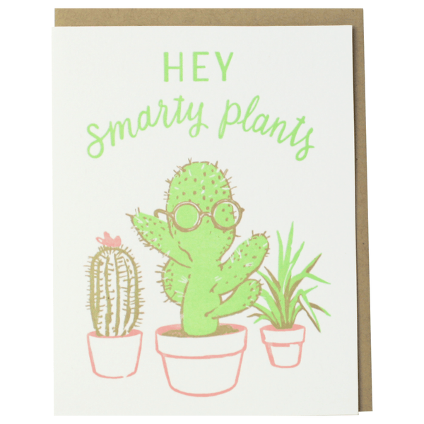 Smarty Plants Congratulations Card