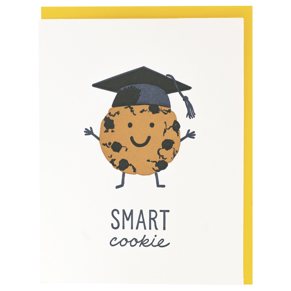 Chocolate Chip Cookie Graduation Card