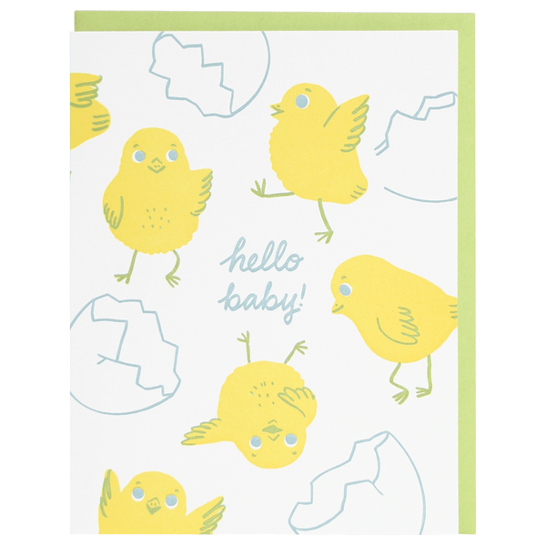 Chicks Baby Card