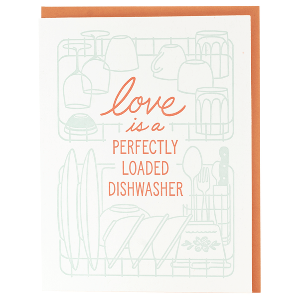 Dishwasher Love Card