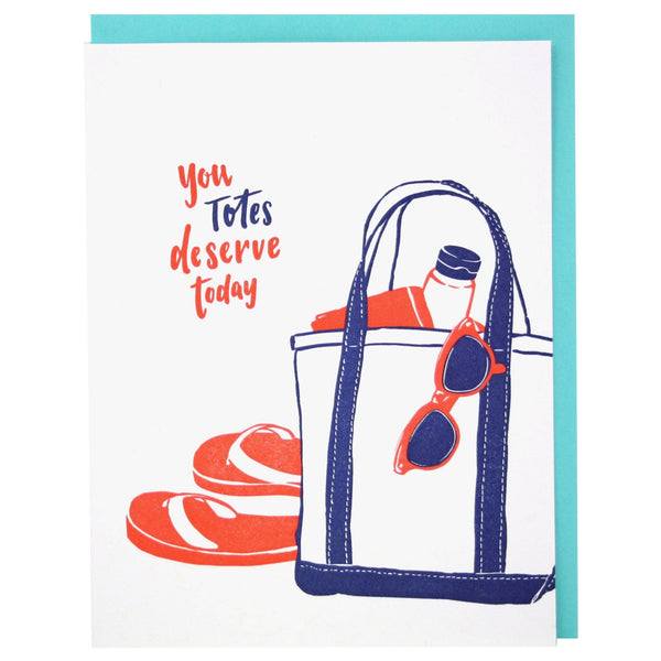 Beach Tote Mother's Day Card