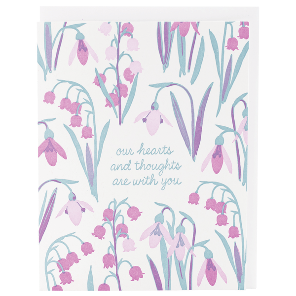 Lily of the Valley Sympathy Card