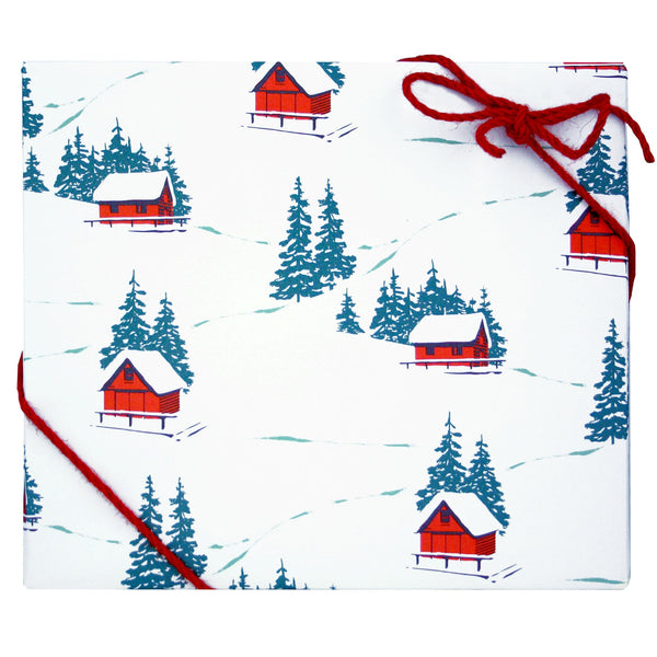 Penguin Ice Skating Christmas Wrapping Paper - Personalized Kids, Baby -  Graphic Spaces