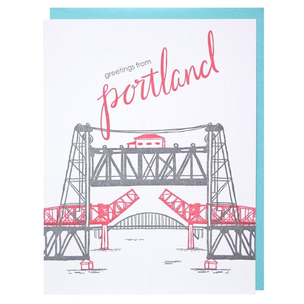 Greetings from Portland Card